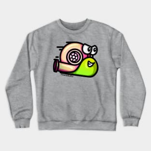 Turbo Snail - Orchid Crewneck Sweatshirt